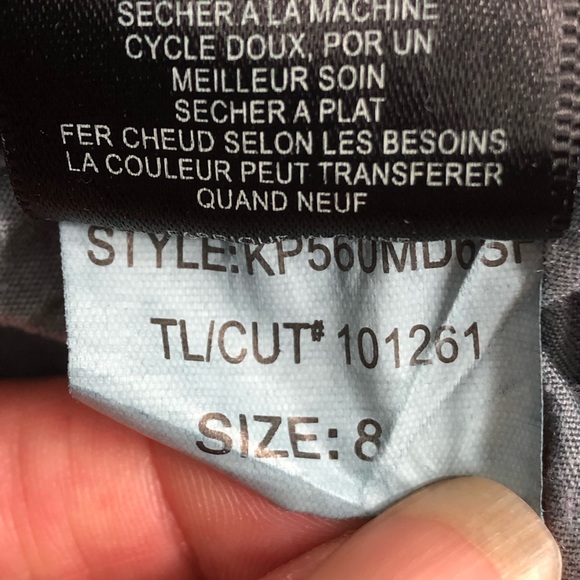 Kut From The Kloth Dark Wash Straight Leg Jeans 8 - Picture 5 of 7